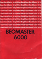 Bang & Olufsen - Beomaster_6000-Owners-Manual